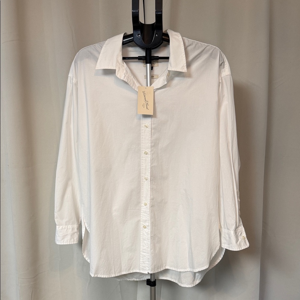 White Button-Up Shirt